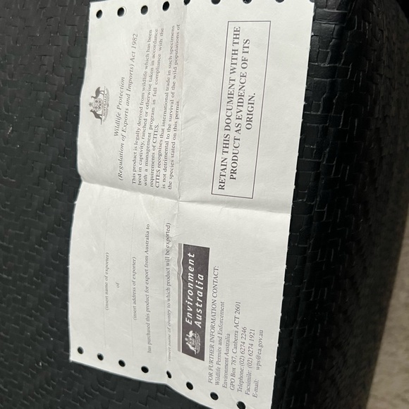 Men’s Crocodile Wallet/Billfold - Picture 3 of 3